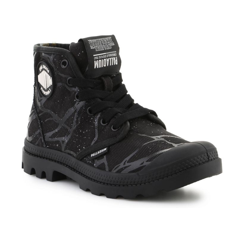 Palladium Stranger Things Pampa Hi Tunnels 94626-008-M Black Palladium
