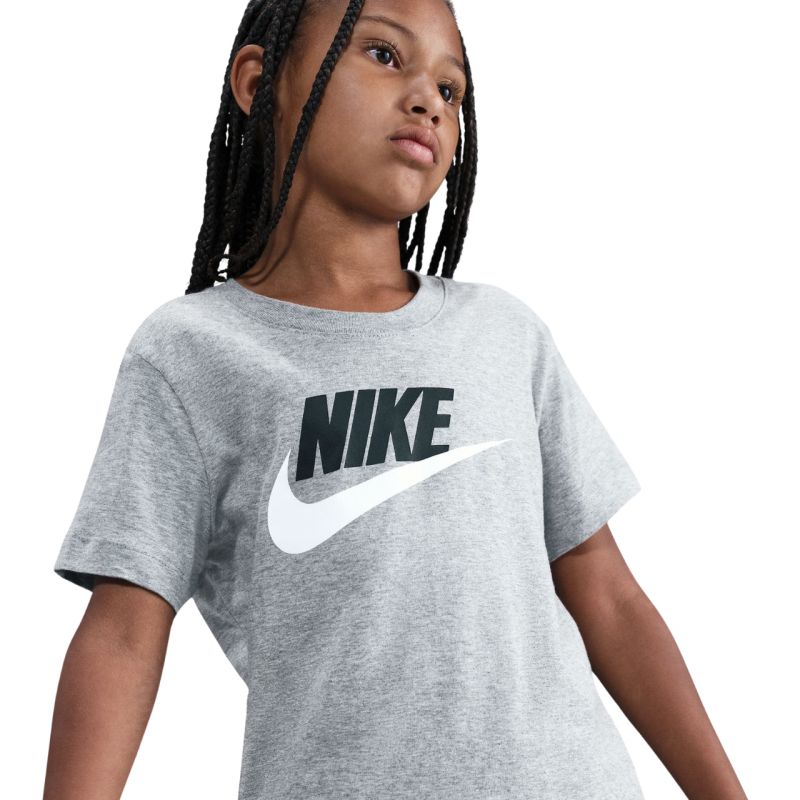 Nike Sportswear Kids' T-Shirt, Grey, FZ5178 064