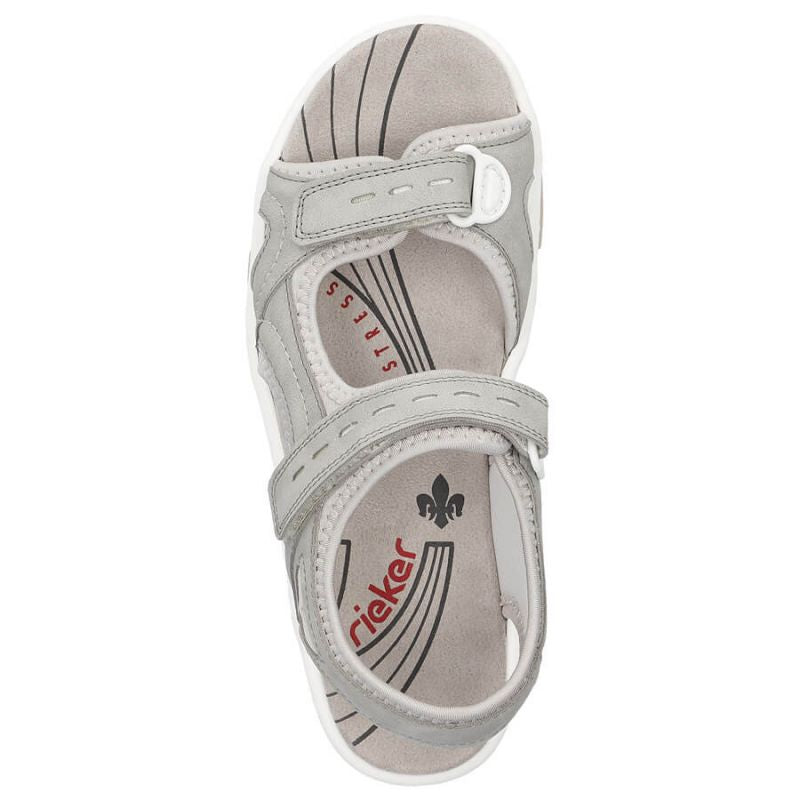 Comfortable Rieker W RKR674 gray sandals Footwear/Lifestyle/Rieker Your Sports Performance