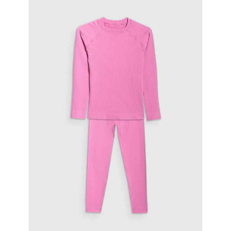 Girls' seamless thermal underwear set 4F 4FJRAW25USEAF264-55S *Kategoria tymczasowa Your Sports Performance