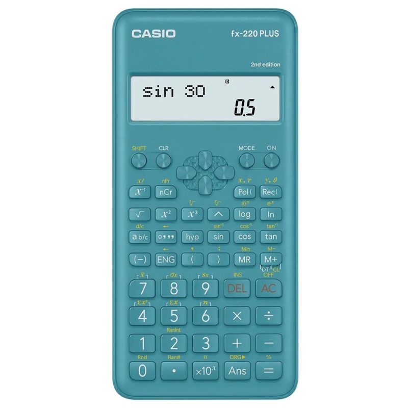 CASIO SCIENTIFIC CALCULATOR FX-220PLUS-2 BLUE, 12-DIGITAL DISPLAY In preparation Your Sports Performance