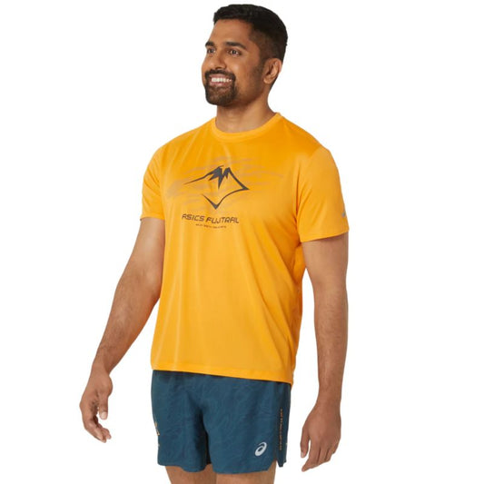 Asics Fujitrail Logo SS Top M 2011C981-800 T-shirt Clothing/Training Asics