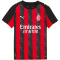 Puma AC Milan Home Jersey Replica Kids T-Shirt Black and Red 779965 01 Clothing Your Sports Performance