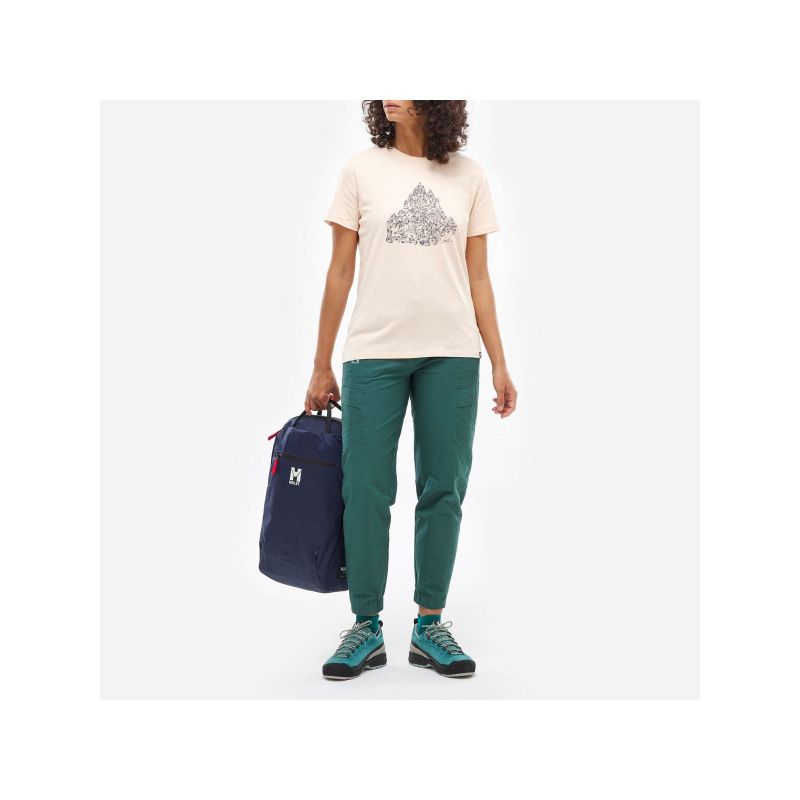 MILLET CIMAICOLLAB TS SS W yellow T-shirt