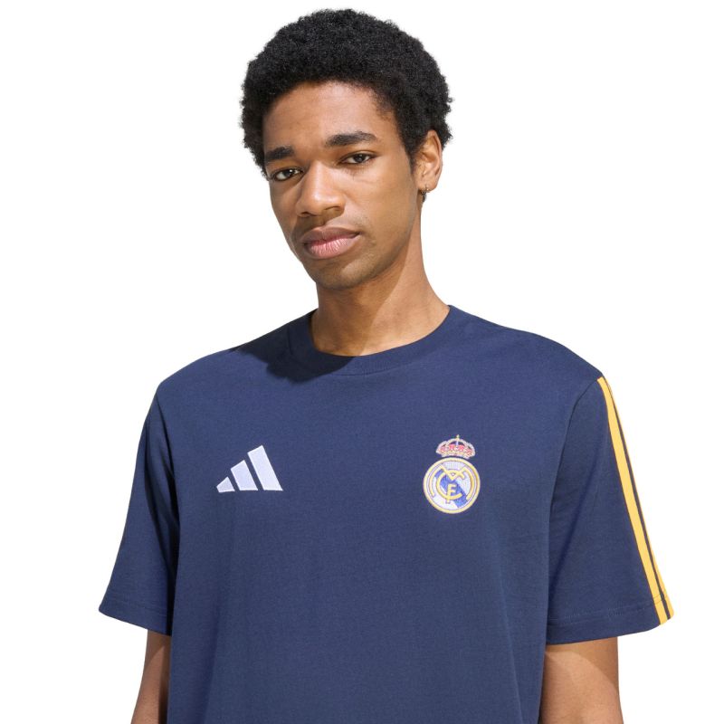 Adidas Real Madrid Men's T-Shirt Navy Blue KG2944