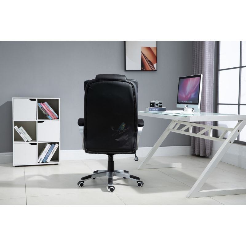 Activejet Office Chair with Massage, Heated YK7304 Black Fotele/Fotele biurowe Your Sports Performance
