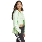 adidas 3 Stripes FL Full-Zip HD sweatshirt W IR6077 Clothing/Lifestyle/adidas Adidas