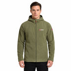 Men’s fleece jacket Geographical Norway TUGOOD KAKI DB MEN 233 (WZ3332H/GN-KAKI)