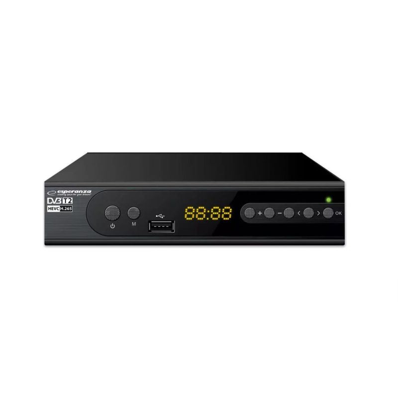 ESPERANZA DVB-T2 TUNER H.265/HEVC EV106R Telewizja naziemna/DVB-T Tunery Your Sports Performance