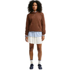 Nike Studio Fleece Medium Weight Women's Sweatshirt Light Brown IM8100 259