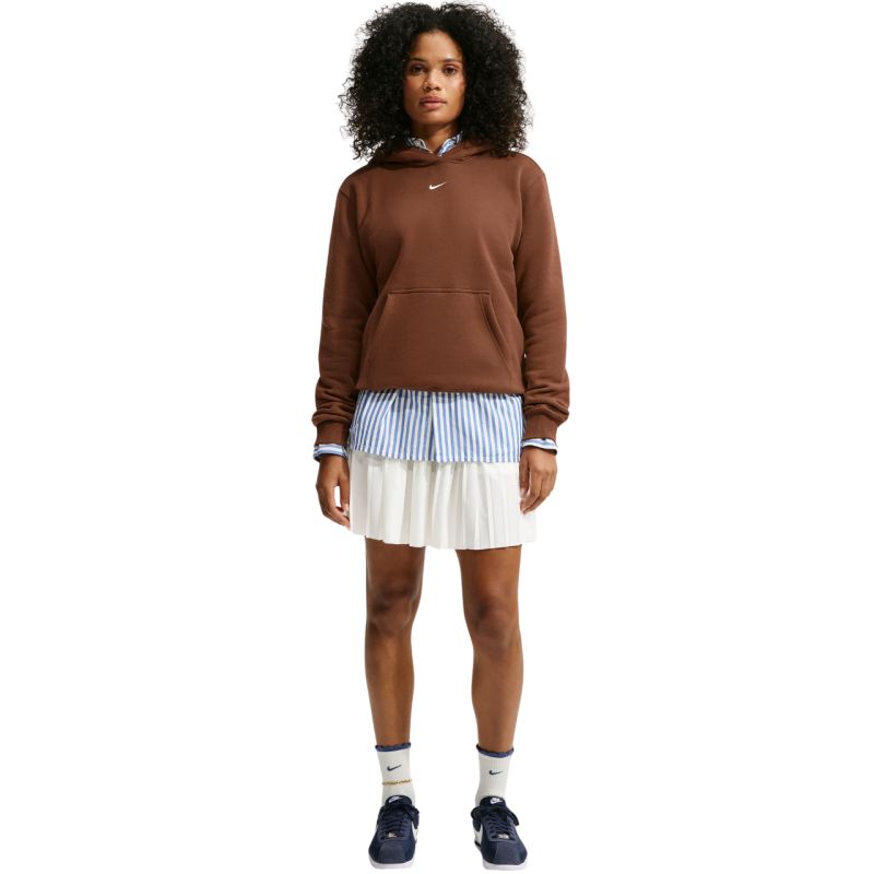 Nike Studio Fleece Medium Weight Women's Sweatshirt Light Brown IM8100 259