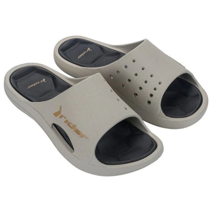 Rider shoes men's sports flip-flops Bay XIV Ad comfortable brown slippers Rider