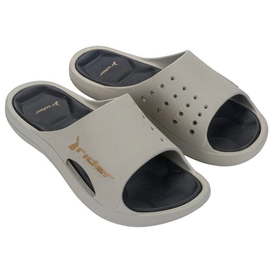 Rider shoes men's sports flip-flops Bay XIV Ad comfortable brown slippers Rider