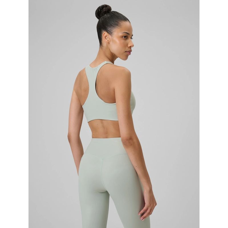 Women's low-support yoga bra 4F 4FRSS26USBAF264-47S