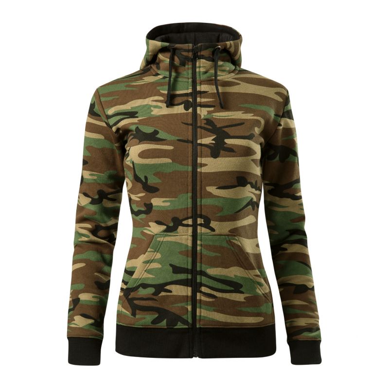 Malfini Camo Zipper Sweatshirt W MLI-C2033 Clothing/Lifestyle/Malfini Malfini