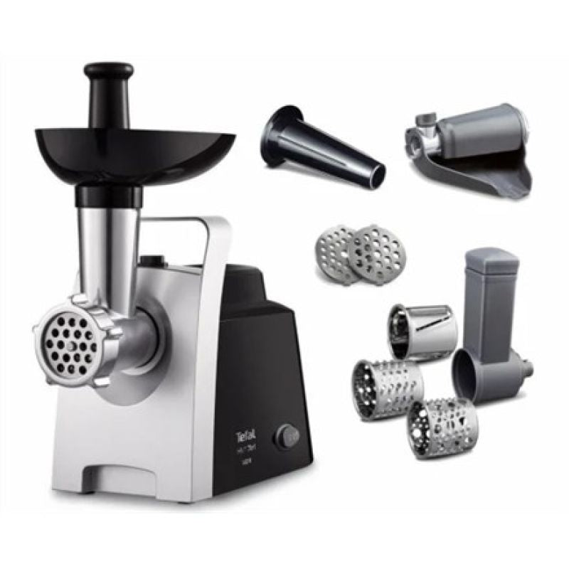 Tefal HV1 NE1098 Meat Grinder 1400W Black, Silver AGD - Produkty/Maszynki do mielenia Your Sports Performance