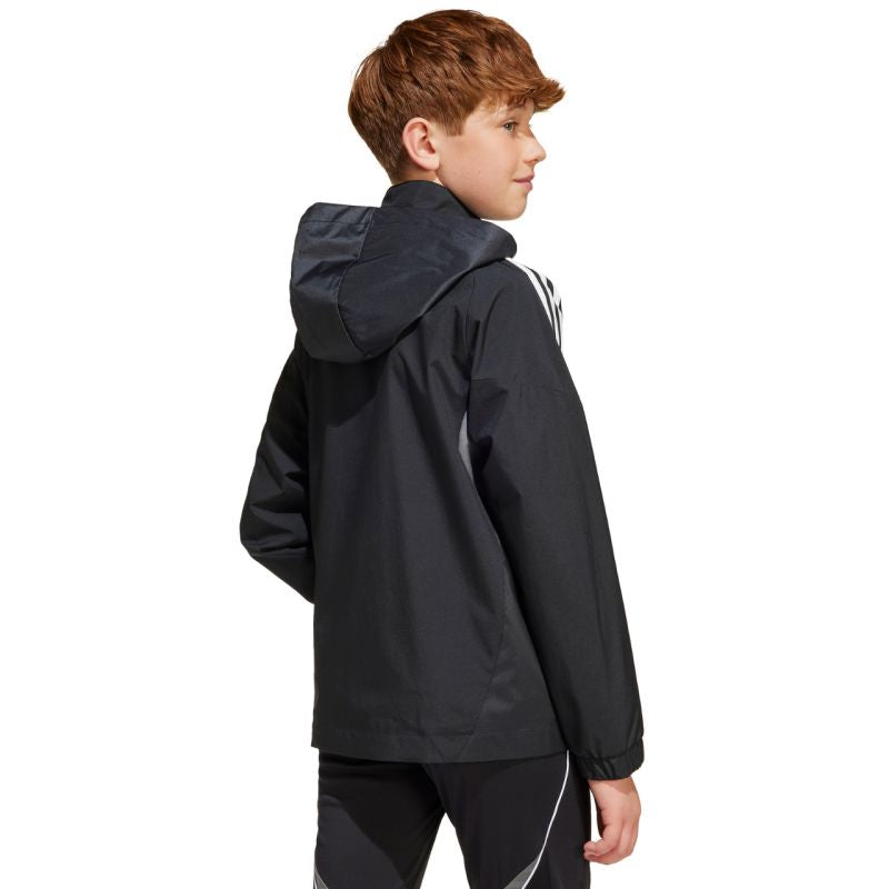 adidas Tiro 25 Competition All Weather Kids Jacket Black IW0448 Clothing Your Sports Performance
