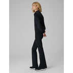 Women's striped leggings with flared legs 4F 4FRAW26TTIGF383-20S