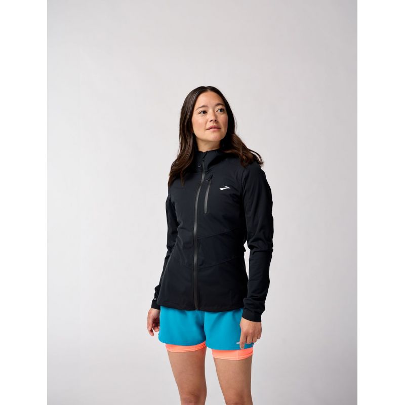 High Point Waterproof Jacket 2 Women's Running Jacket Black Import z Brooks/Brooks/Kurtki Your Sports Performance