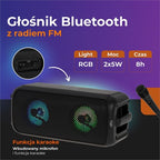 ADLER AD 1903 Bluetooth Speaker In preparation Your Sports Performance