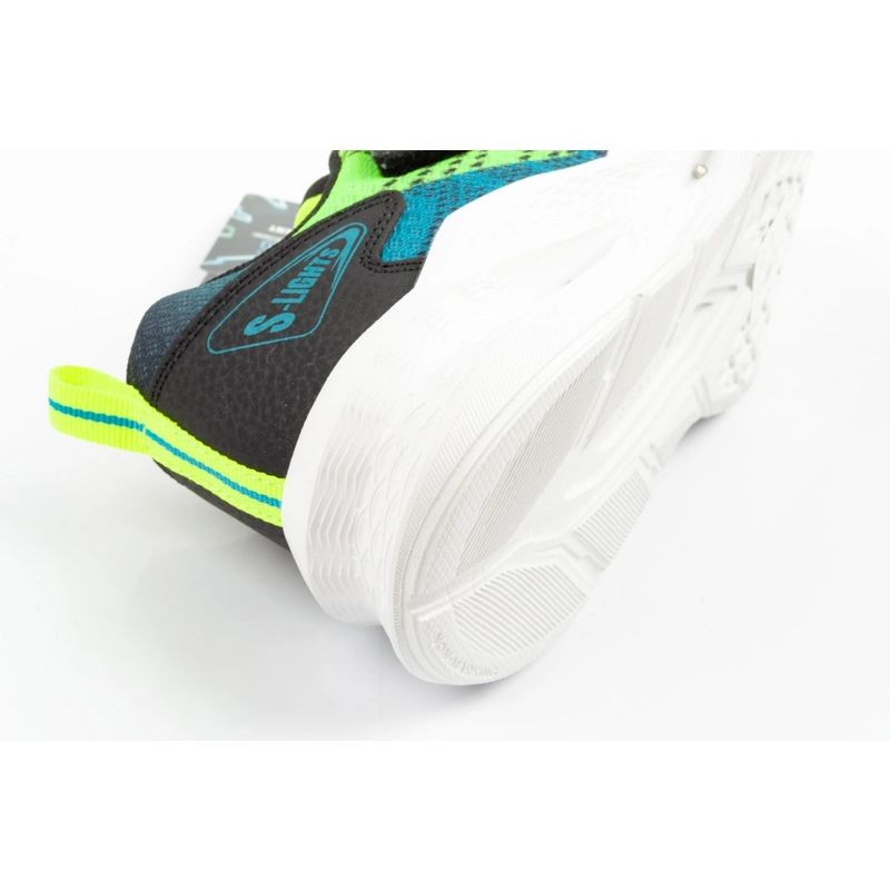 Skechers Meteor-Lights LED Children's Sports Shoes for Boys with Velcro