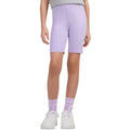 Girls' shorts 4F CAS F028 purple 4FJWSS26TSTIF028 51S