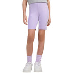 Girls' shorts 4F CAS F028 purple 4FJWSS26TSTIF028 51S