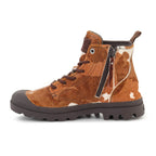 PALLADIUM PAMPA HI ZIP PONY COW PRINT 95983-911