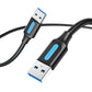 USB-A to USB-A Vention Cable 0.5m Black In preparation Your Sports Performance