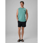 Men's relaxed sleeveless T-shirt with print 4F 4FRSS26TSLEM365-47S 4f