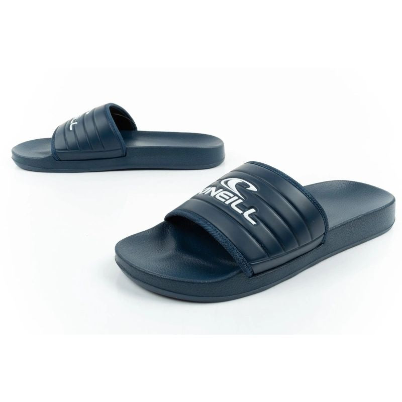 O'neill men's Kelso Slider sports slippers, comfortable navy blue slippers To be categorized Your Sports Performance