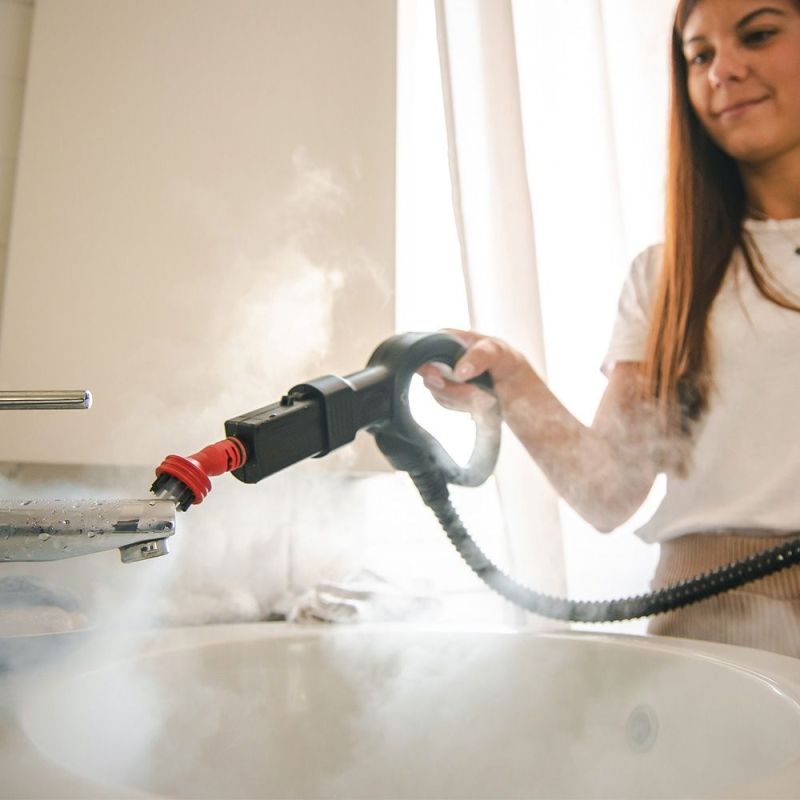 Polti Vaporetto Smart 110 Eco Steam Cleaner, Power 1500 W, Steam Pressure 4 bar, Water Tank Capacity 2 L, White/Green AGD - Produkty/Parownice Your Sports Performance