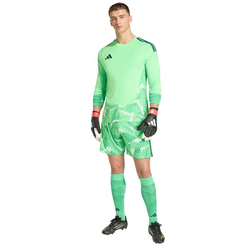 Men's adidas Tiro 26 Competition Goalkeeper Jersey Long Sleeve Green KB5249