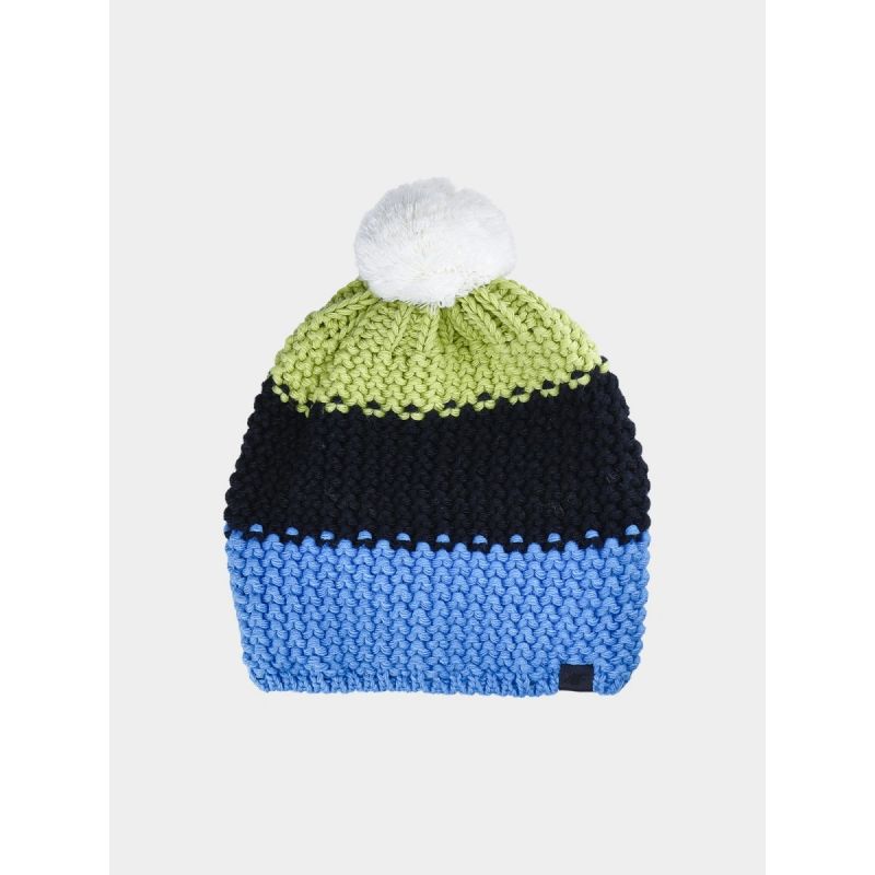 Men's winter hat with pompom 4F 4FWAW24ACAPM461-92S *Kategoria tymczasowa Your Sports Performance