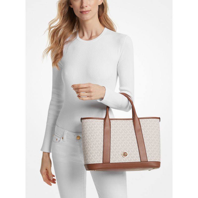 Michael Kors Luisa Medium Signature Logo Satchel Bag VAN-LUG 30R4G99S2V Accessories/Bags/Other bags Your Sports Performance