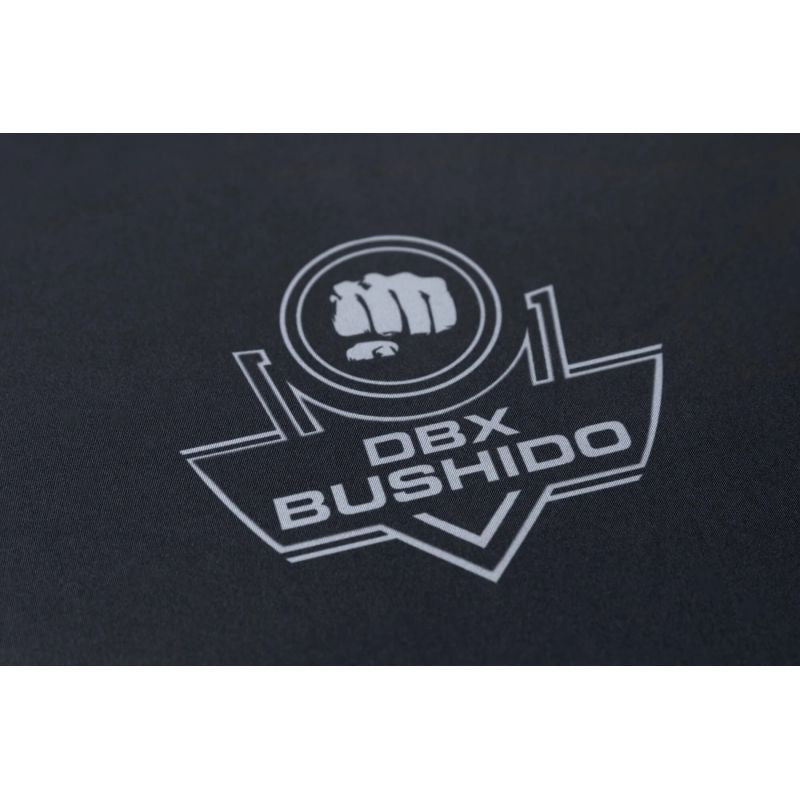 Gray short sleeve rashguard with DBX Bushido logo ODZIEŻ - Koszulki treningowe Your Sports Performance