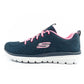 Skechers Graceful-Get women's sports shoes comfortable lightweight breathable navy blue In preparation Your Sports Performance