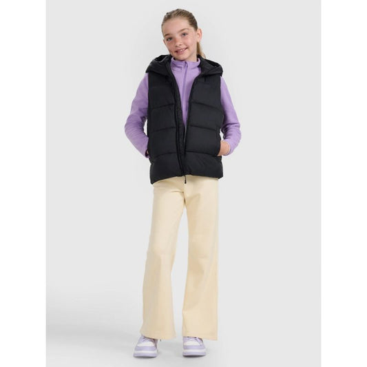 Children's down vest with synthetic filling 4F 4FJRAW25TVJAU331-20S *Kategoria tymczasowa Your Sports Performance