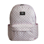 Vans Old Skool Grom Check Coral 18L School Backpack - VN000J3KD3X1 Akcesoria i sprzęt koszykarski/Torby i plecaki Your Sports Performance
