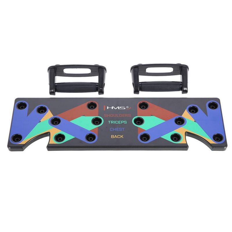 HMS PU10 Multifunctional Push-Up Board Black In preparation Your Sports Performance