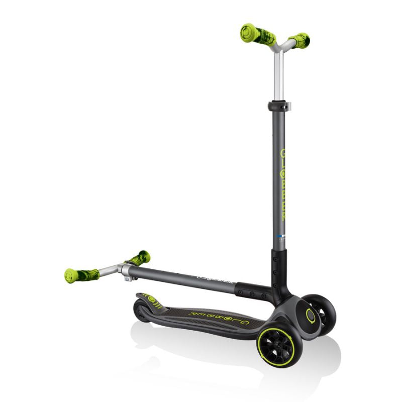 Globber Master Prime 3-Wheel Scooter / Black - Lime Green 664-106 Accessories/Skating/Hulajnogi Your Sports Performance