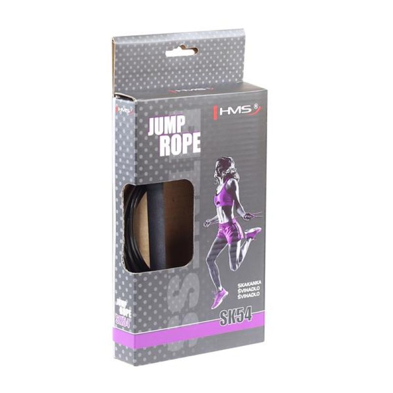 Fast skipping rope HMS SK54 black / silver Accessories/Training equipment Your Sports Performance
