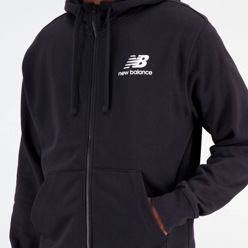 New Balance Essentials Stacked Logo Fren BK M MJ31536BK sweatshirt Clothing/Lifestyle/New Balance New Balance