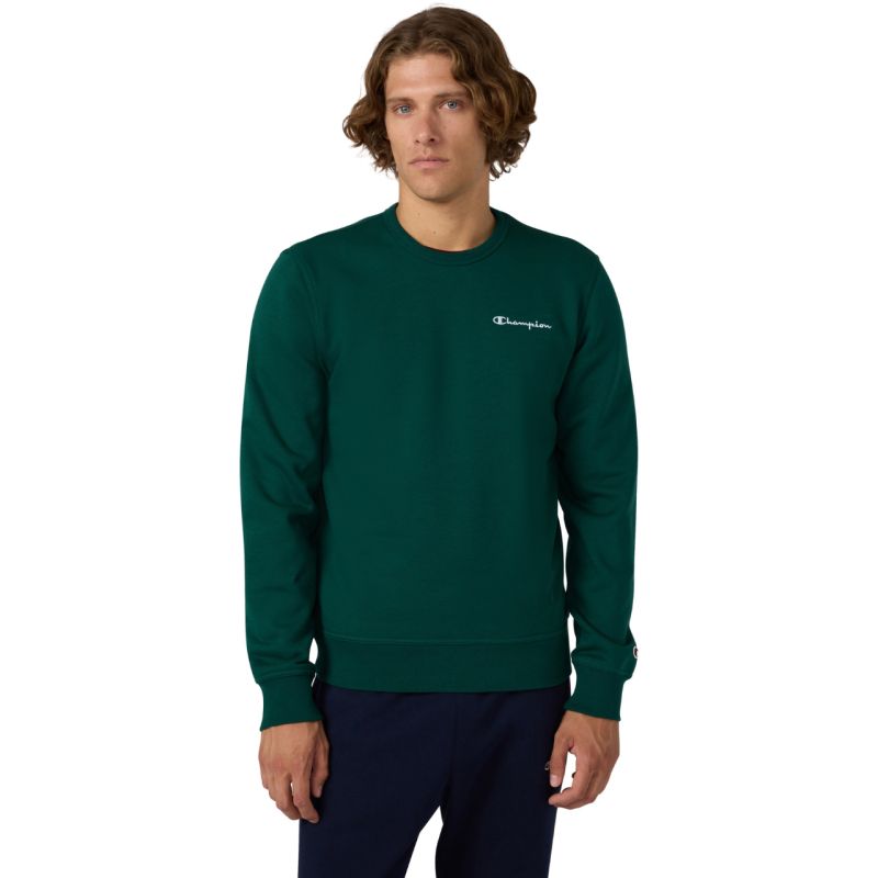 Champion Crewneck Sweatshirt Men's Green 221792 GS584 In preparation Your Sports Performance