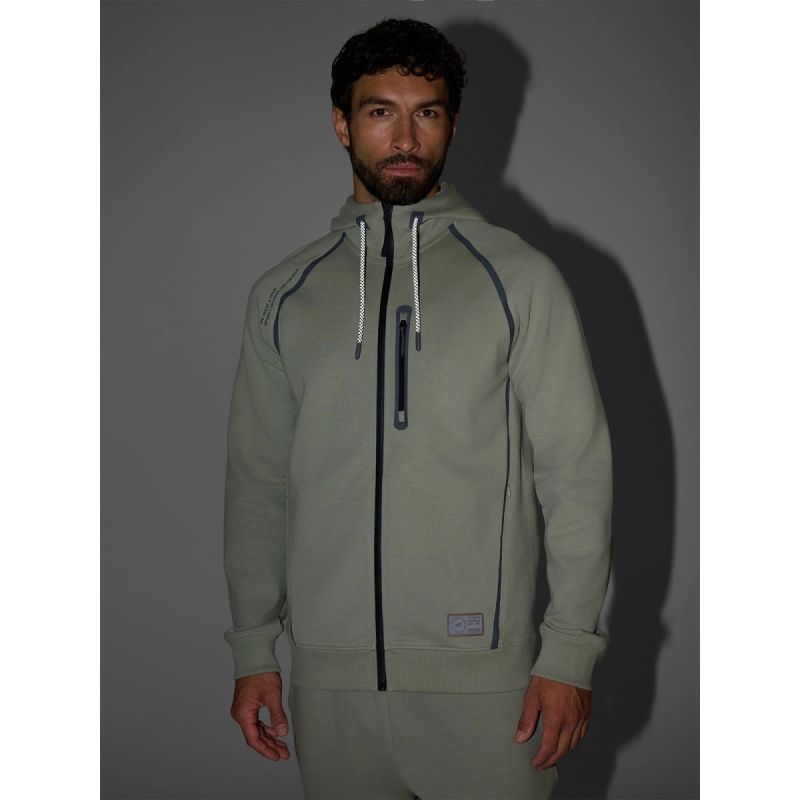 Men's zip-up hooded sweatshirt 4F 4FRAW25TSWSM2456-47S *Kategoria tymczasowa Your Sports Performance