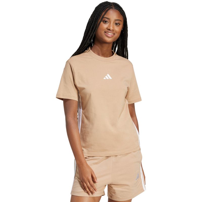 adidas Essentials 3-Stripes Cotton T-Shirt W JX7616 Clothing/Lifestyle/T-shirts Adidas