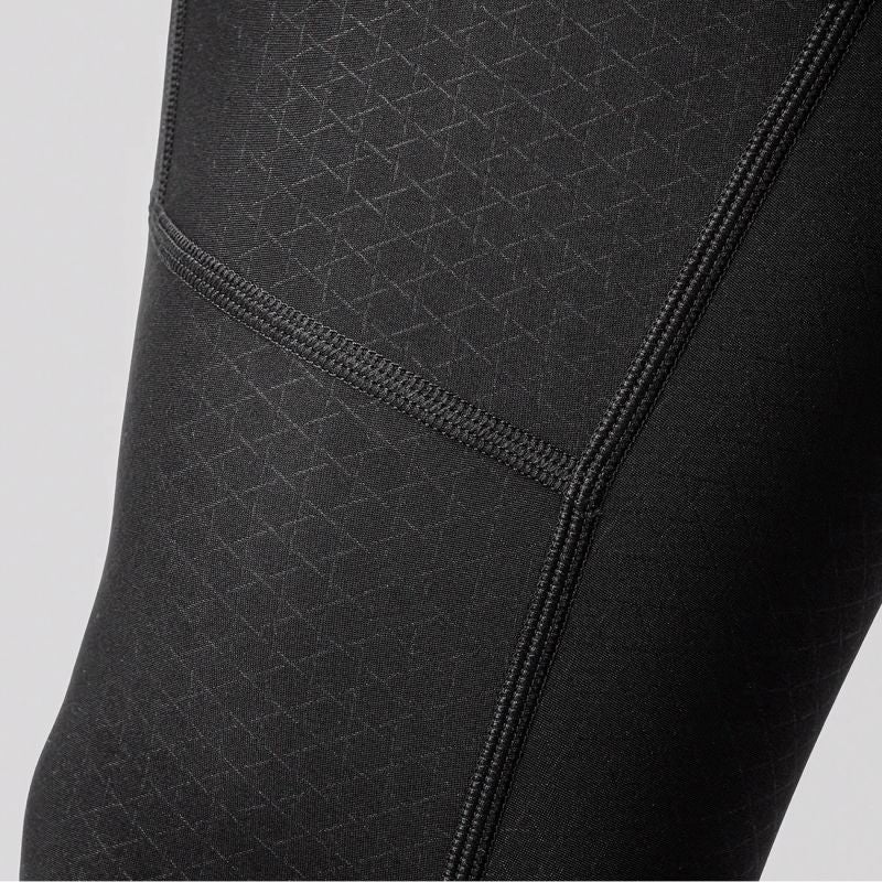 Rockbros YDCK012-1 Long Fleece Bib Tights with Pad Size S - Black Rockbros
