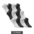Jack&Jones Unisex socks 12 pack 12260511 BLK/WHT Clothing/Lifestyle/Socks/Jack & Jones Your Sports Performance