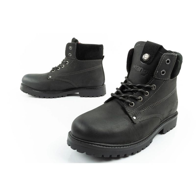 Wrangler Arch Fur men's boots, Chelsea boots, elegant, insulated, black Wrangler
