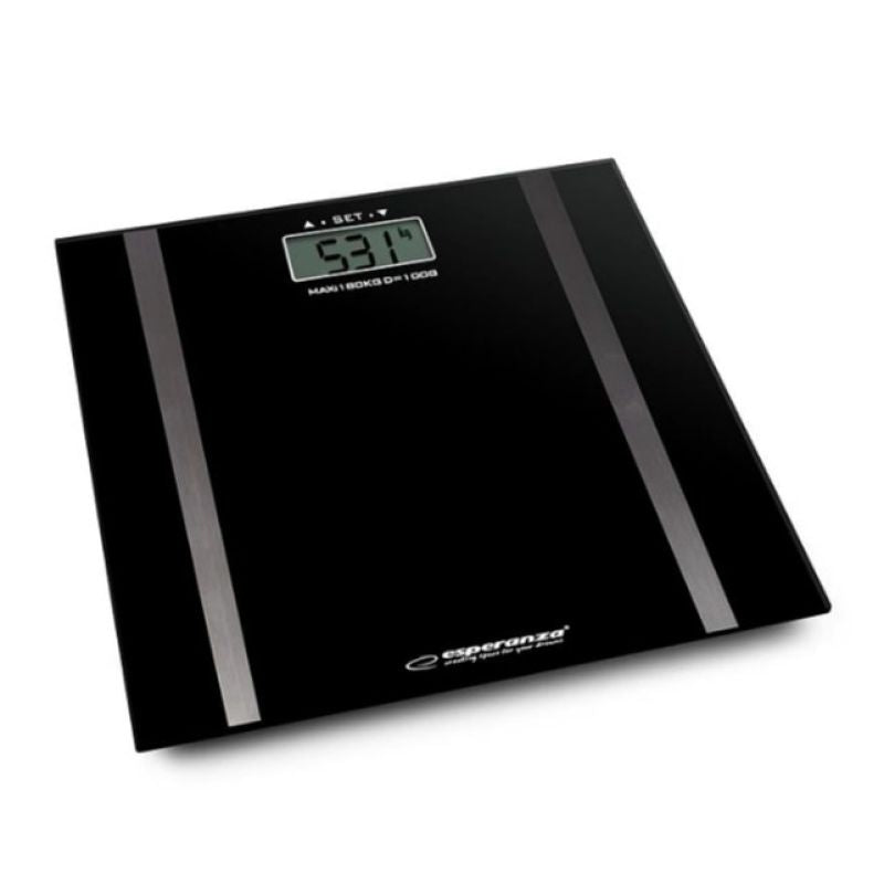 Esperanza SAMBA EBS018K bathroom scale (black) AGD - Produkty/Wagi łazienkowe Your Sports Performance
